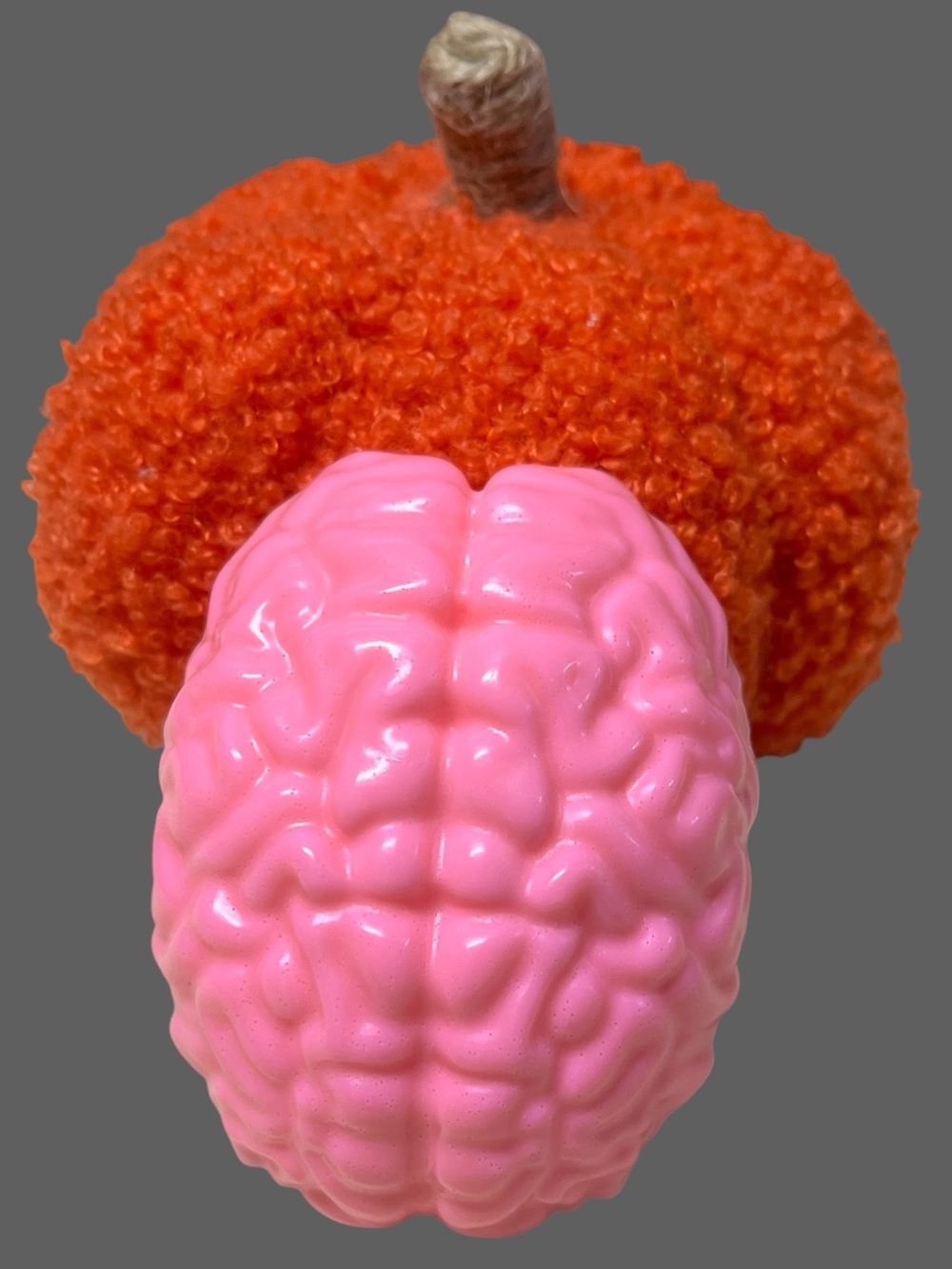 Brain shaped soap bar